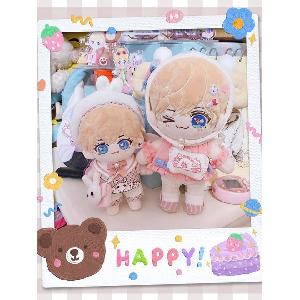 ❤  全新對娃衣服 ❤  戀與製作人 周棋洛 棉花娃 小曲奇 小威風 戀與 娃衣 呵總 15cm 棉花娃娃 Helios-細節圖4