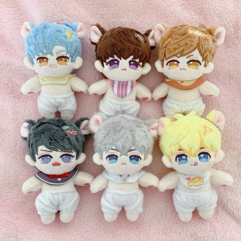 ❤ 全新倉鼠系列6娃 ❤ 戀與製作人 棉花娃 娃娃 七七家 10cm 棉花娃娃 娃衣 許墨 李澤言 白起 周棋洛 凌肖-細節圖2