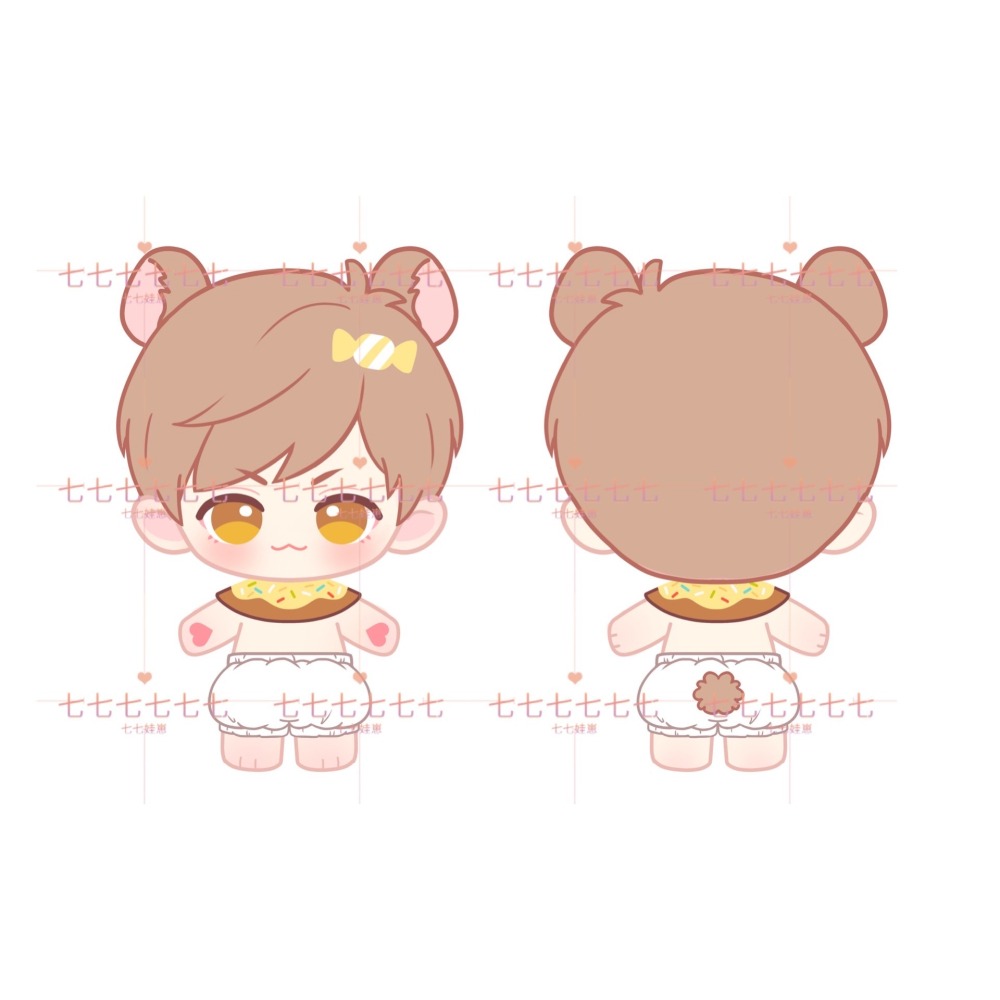 ❤ 全新倉鼠系列6娃 ❤ 戀與製作人 棉花娃 娃娃 七七家 10cm 棉花娃娃 娃衣 許墨 李澤言 白起 周棋洛 凌肖-細節圖4