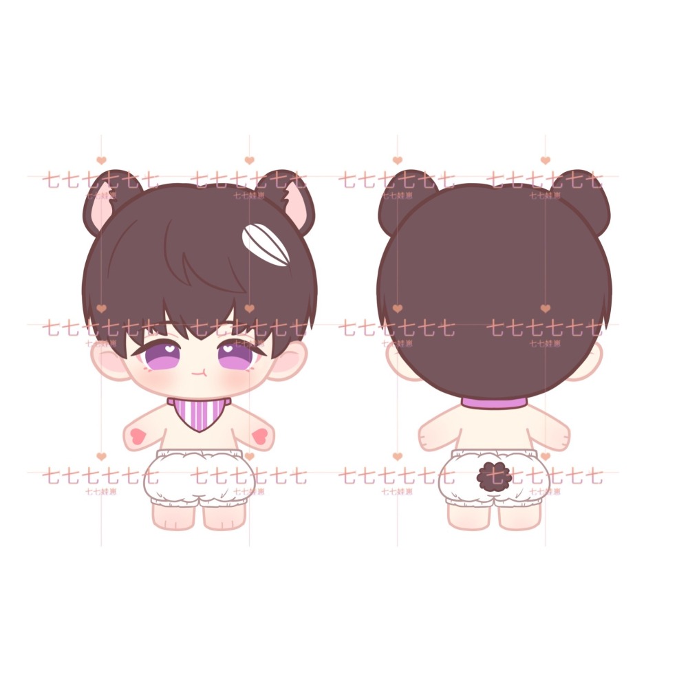 ❤ 全新倉鼠系列6娃 ❤ 戀與製作人 棉花娃 娃娃 七七家 10cm 棉花娃娃 娃衣 許墨 李澤言 白起 周棋洛 凌肖-細節圖5