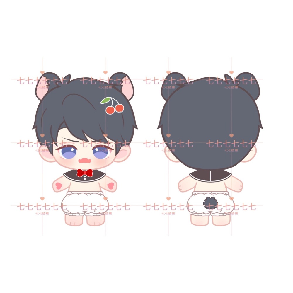 ❤ 全新倉鼠系列6娃 ❤ 戀與製作人 棉花娃 娃娃 七七家 10cm 棉花娃娃 娃衣 許墨 李澤言 白起 周棋洛 凌肖-細節圖6