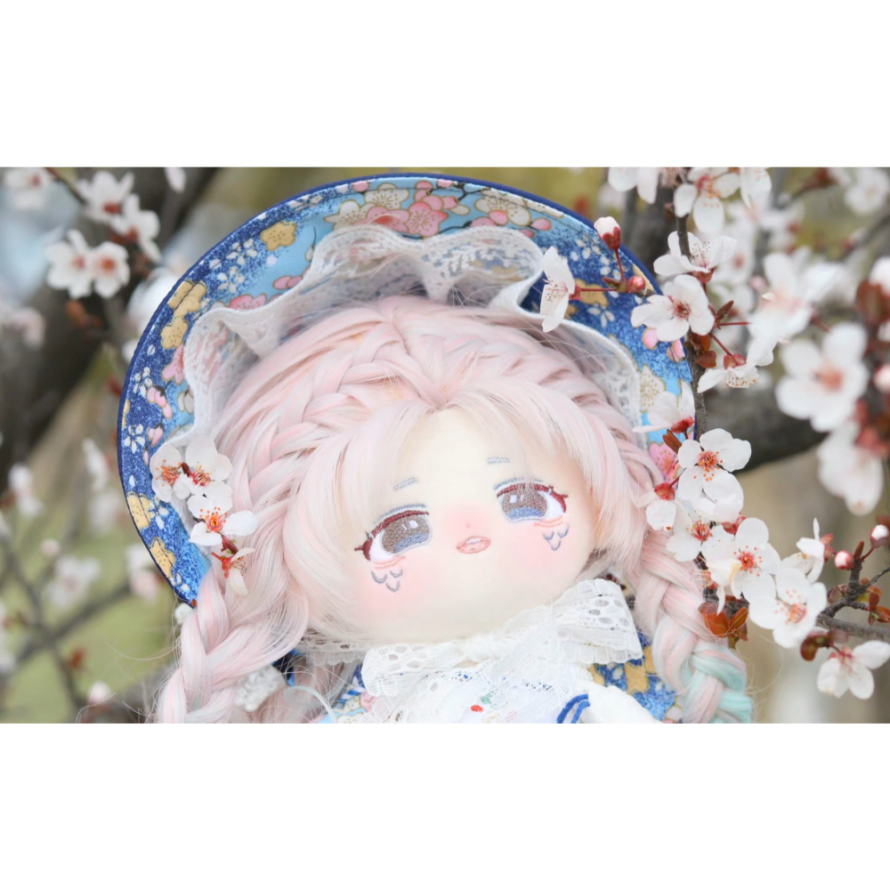 ❤ 全新現貨 ❤  無屬性 珍珠 高溫絲 棉花娃 娃娃 換裝娃娃 20cm 棉花娃娃 無鱗片款-細節圖2