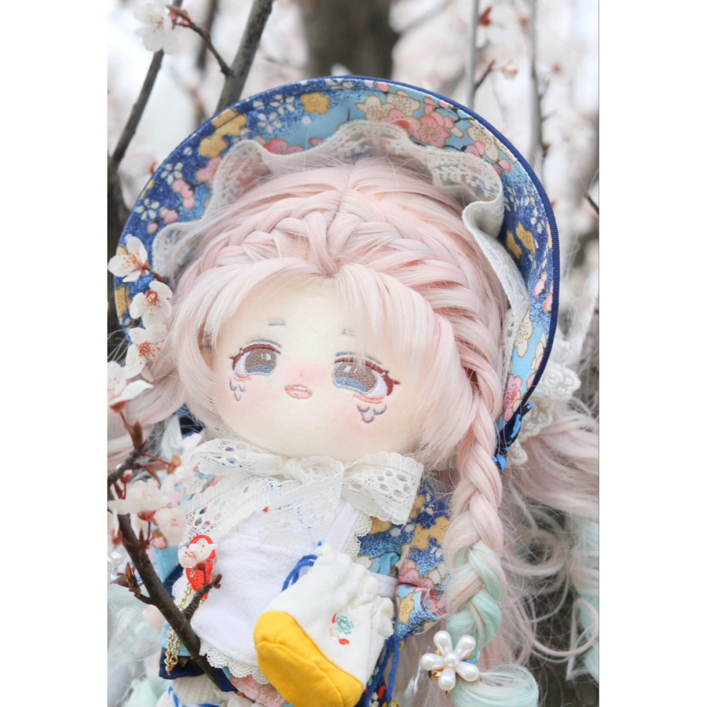 ❤ 全新現貨 ❤  無屬性 珍珠 高溫絲 棉花娃 娃娃 換裝娃娃 20cm 棉花娃娃 無鱗片款-細節圖7