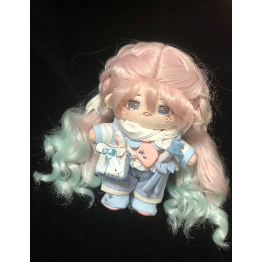 ❤ 全新現貨 ❤  無屬性 珍珠 高溫絲 棉花娃 娃娃 換裝娃娃 20cm 棉花娃娃 無鱗片款-細節圖9