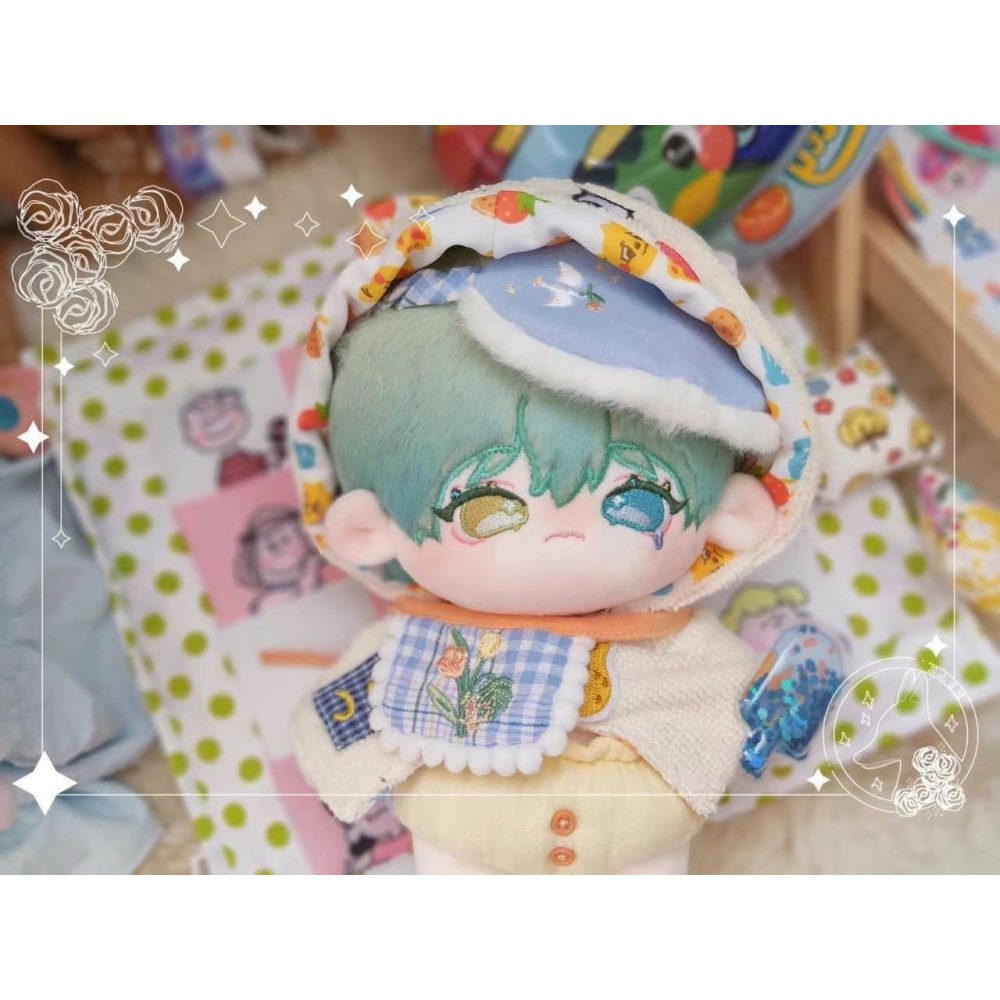 ❤ 全新現貨❤  無屬性 清銜 棉花娃 娃娃 換裝娃娃 20cm 棉花娃娃-細節圖8