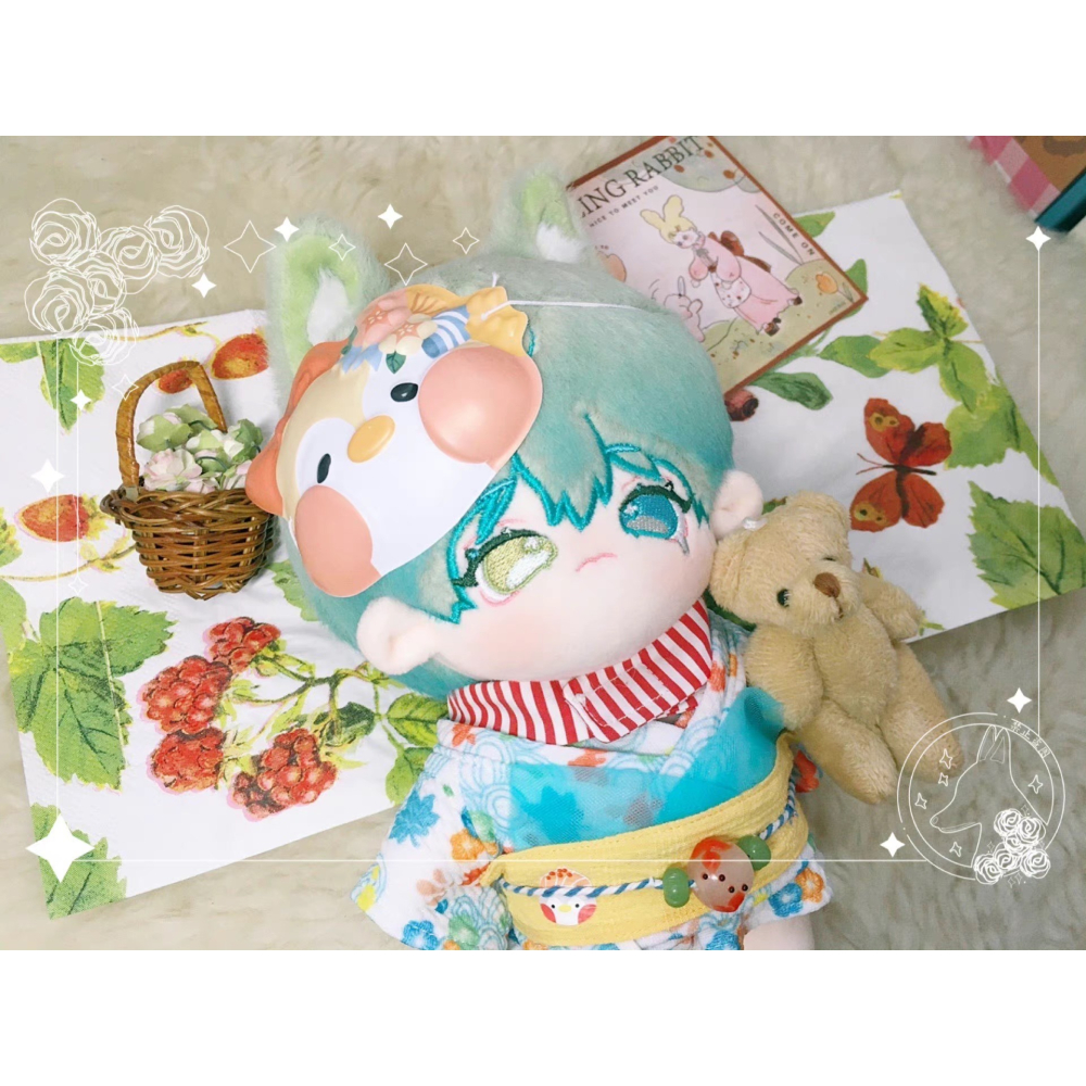 ❤ 全新現貨❤  無屬性 清銜 棉花娃 娃娃 換裝娃娃 20cm 棉花娃娃-細節圖10