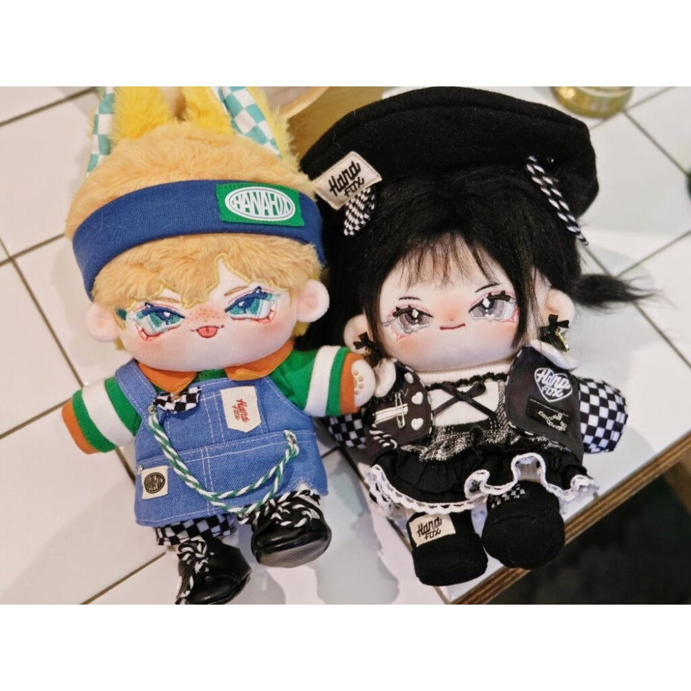 ❤ 全新現貨❤ 無屬性 叛逆初戀 娃衣 棉花娃 娃娃  20cm 棉花娃娃 棉花娃衣 花梔 台灣娃 台灣娃衣-細節圖3