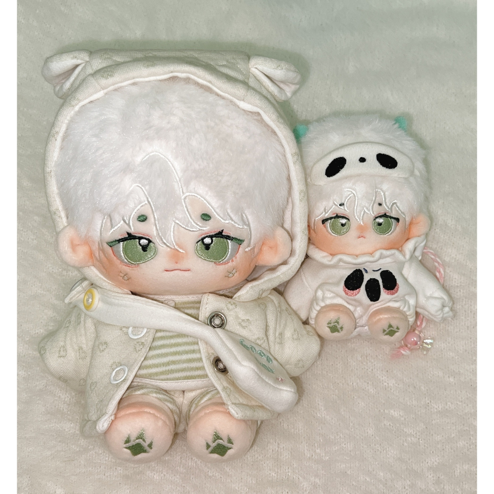 ❤ 全新現貨❤ 無屬性 小龍包 棉花娃 娃娃 換裝娃娃 20cm 棉花娃娃-細節圖6