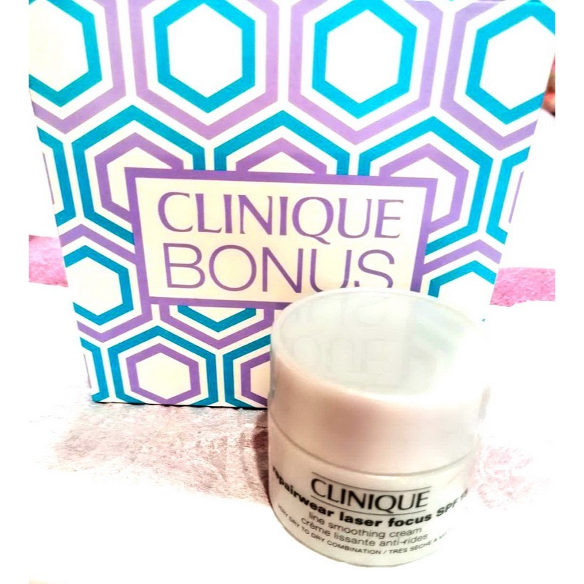 美國Clinique倩碧 奇激光特效撫紋日霜SPF15/15ML(無盒版)-細節圖4