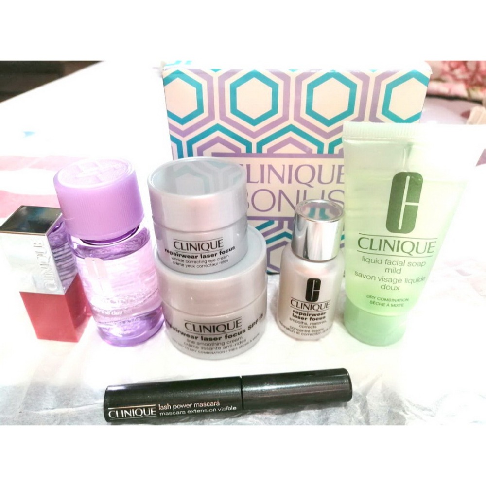 CLINIQUE 倩碧 正品 紫晶唇眸淨妝露 眼唇卸妝液 30ML(無盒版)抗敏 卸眼妝 假睫毛 輕鬆搞定-細節圖5