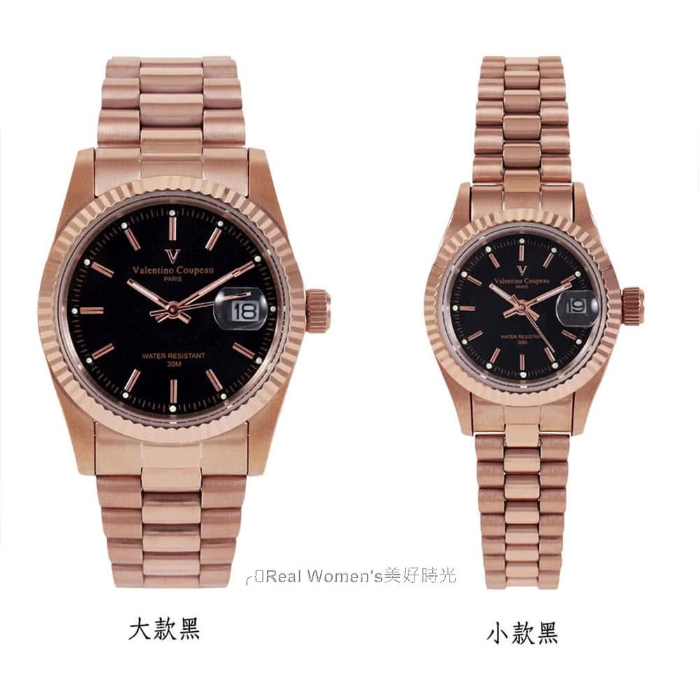 法國巴黎 Valentino Coupeau 范倫鐵諾 摯愛永恆  情侶對錶 男女腕錶 男錶 女錶-細節圖6