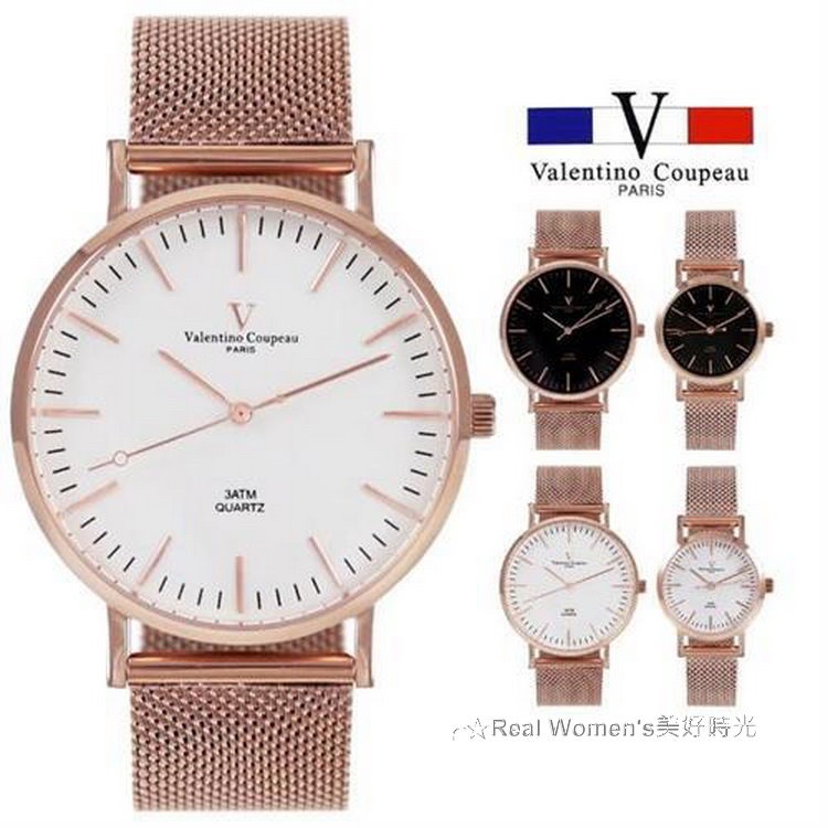 法國巴黎 Valentino Coupeau 范倫鐵諾 一往情深 情侶對錶 男女腕錶 男錶 女錶-細節圖3