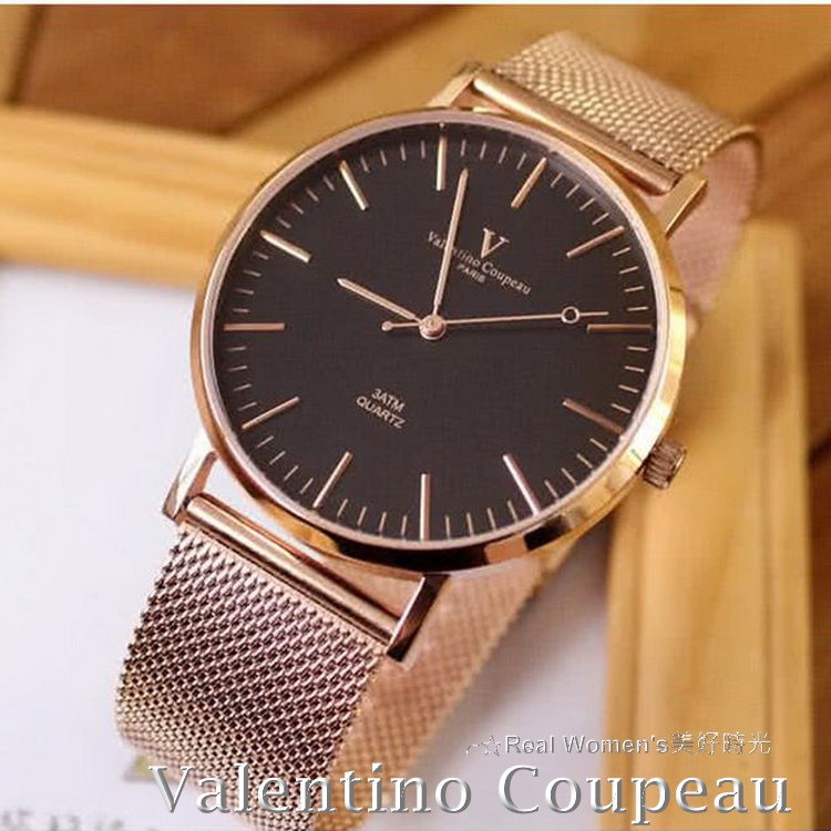 法國巴黎 Valentino Coupeau 范倫鐵諾 一往情深 情侶對錶 男女腕錶 男錶 女錶-細節圖6