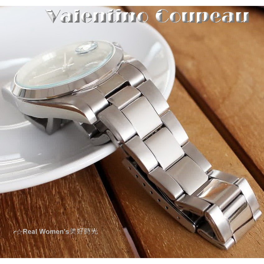 法國巴黎 Valentino Coupeau 范倫鐵諾 永恆愛戀 晶鑽刻度 情侶對錶 男女腕錶 男錶 女錶(多色可選)-細節圖5
