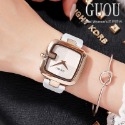 香港 GUOU 時尚名媛 方形錶  淑女錶-規格圖11