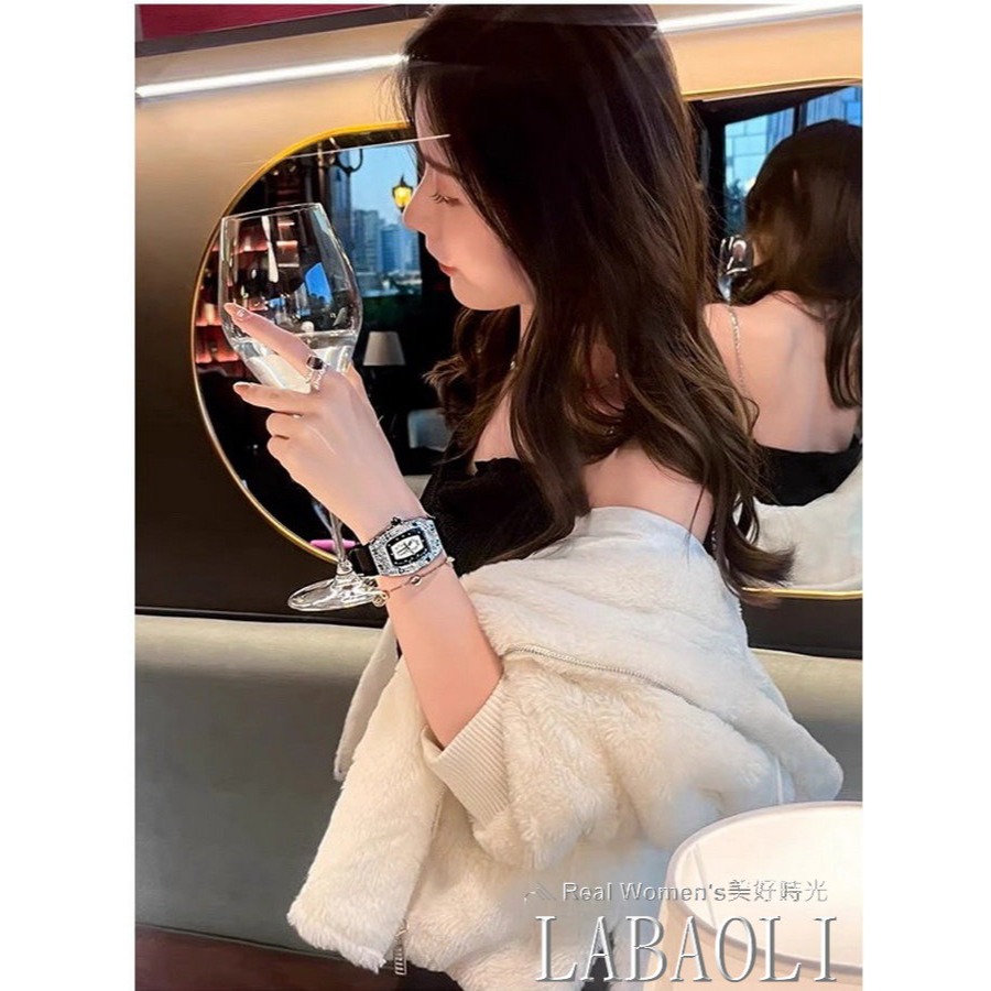 奧地利精品 Labaoli 娜寶麗 名模風采 耀眼光輝 晶鑽錶 時尚名媛 女錶-細節圖2