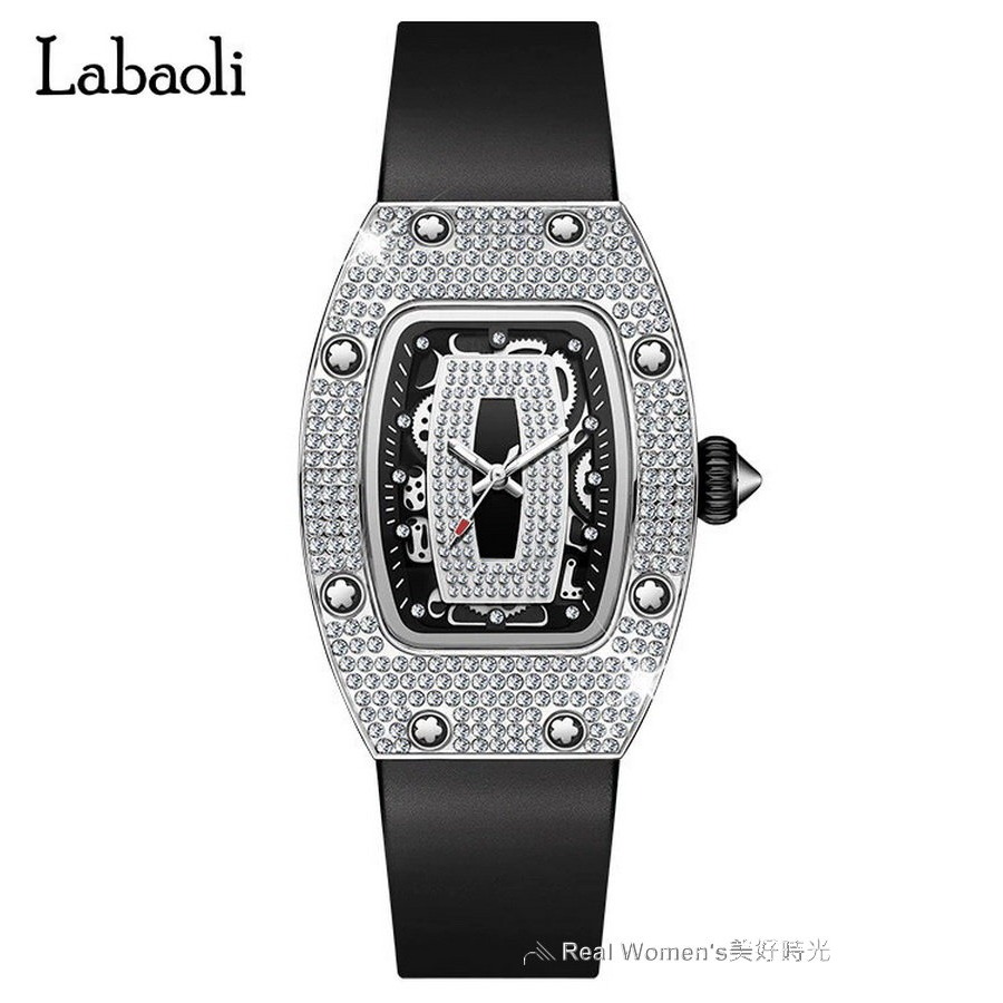 奧地利精品 Labaoli 娜寶麗 名模風采 耀眼光輝 晶鑽錶 時尚名媛 女錶-細節圖10