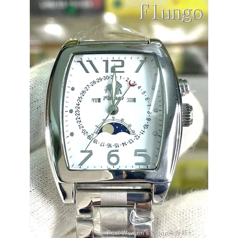 西班牙 Flungo 佛朗明哥 皇家貴族鬥牛士錶 日期 星期 月份 日月星辰 多功能計時手錶 男錶-細節圖6