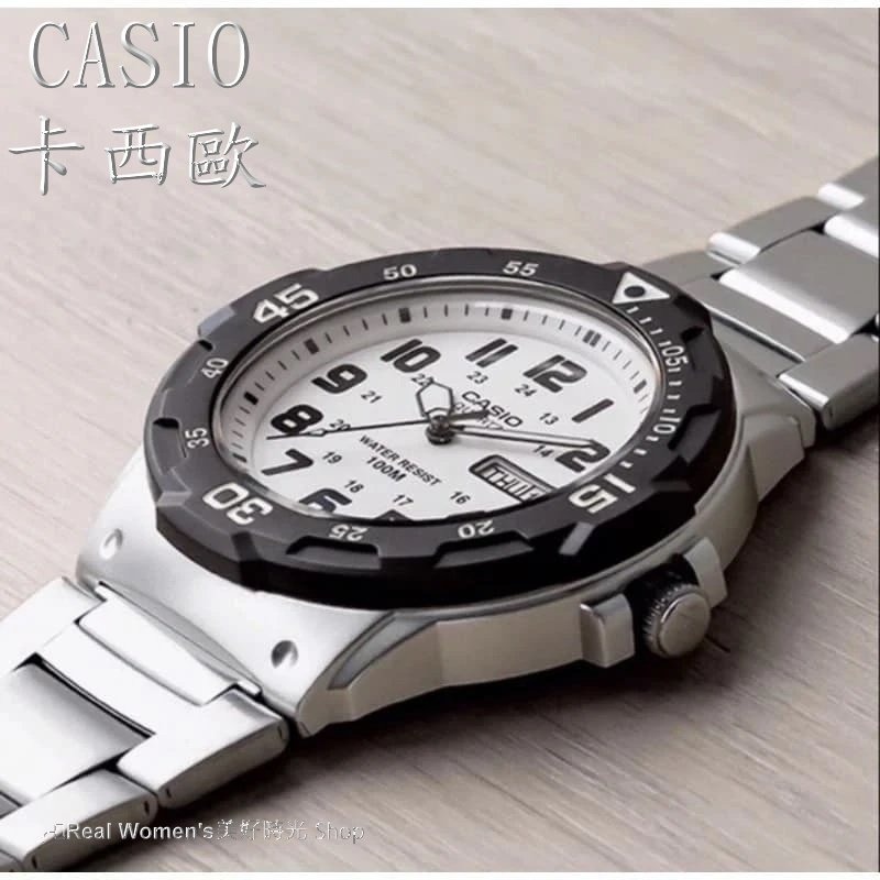 正品 CASIO 卡西歐 蛟龍錶 可旋式錶圈 星期日期顯示 防水100M 夜光指針 多功能計時 運動.商務 男錶-細節圖5