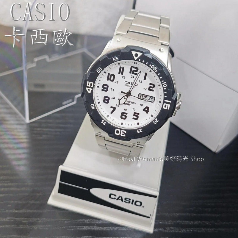 正品 CASIO 卡西歐 蛟龍錶 可旋式錶圈 星期日期顯示 防水100M 夜光指針 多功能計時 運動.商務 男錶-細節圖11