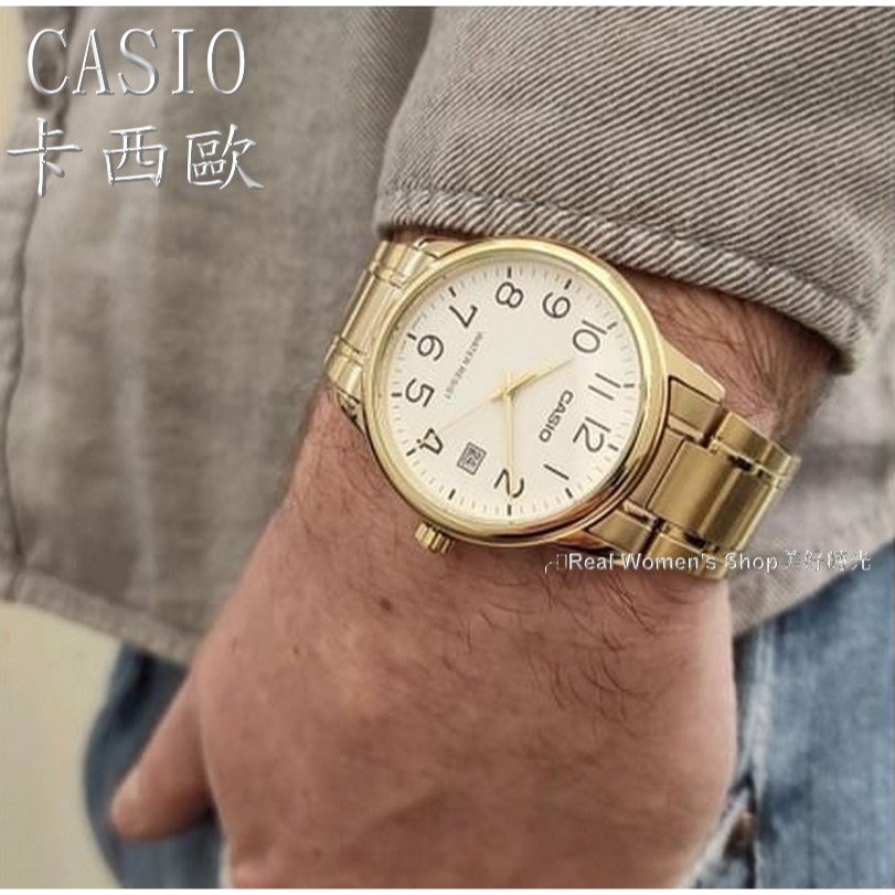 正品 CASIO 卡西歐 復古簡約紳士錶 日期顯示 防水 時尚百搭 商務 男錶-細節圖10