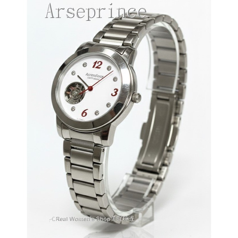 Arseprince 亞瑟王子 黑騎士機械鏤空面盤  藍寶石水晶鏡面  不鏽鋼帶 中性錶 男錶.女錶皆適用-細節圖7