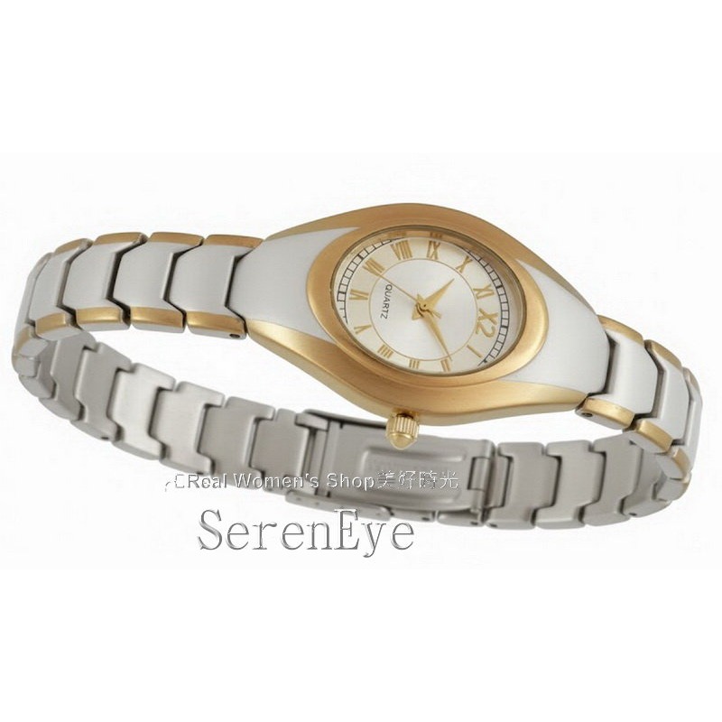 SerenEye時之瞳 流金歲月錶  金線邊框錶帶 時光之眸造型 時尚高貴 淑女錶-細節圖2