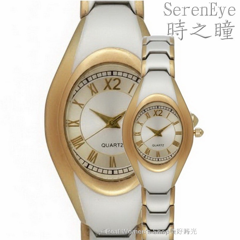 SerenEye時之瞳 流金歲月錶  金線邊框錶帶 時光之眸造型 時尚高貴 淑女錶-細節圖5