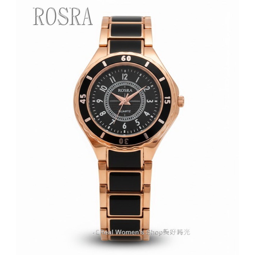 ROSRA 幕夜星辰 陶瓷錶 黑曜玫瑰｜黑曜銀河 雙色可選 爆款時尚 小資名媛氣質百搭 女錶-細節圖3