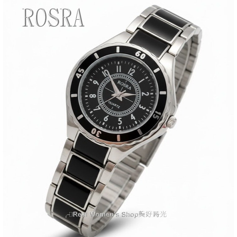 ROSRA 幕夜星辰 陶瓷錶 黑曜玫瑰｜黑曜銀河 雙色可選 爆款時尚 小資名媛氣質百搭 女錶-細節圖6