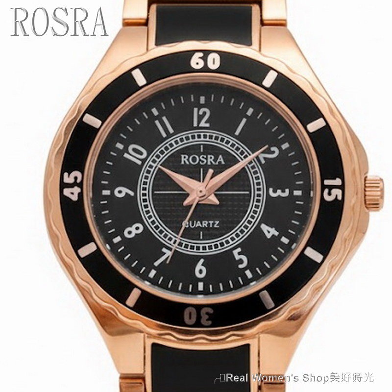 ROSRA 幕夜星辰 陶瓷錶 黑曜玫瑰｜黑曜銀河 雙色可選 爆款時尚 小資名媛氣質百搭 女錶-細節圖8