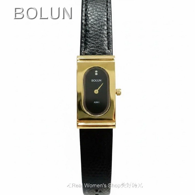 人氣爆款！BOLUN 金邊雅致麗人錶 長方形高雅簡約面盤 氣質爆棚超百搭款 全色可選 名媛淑女錶-規格圖10