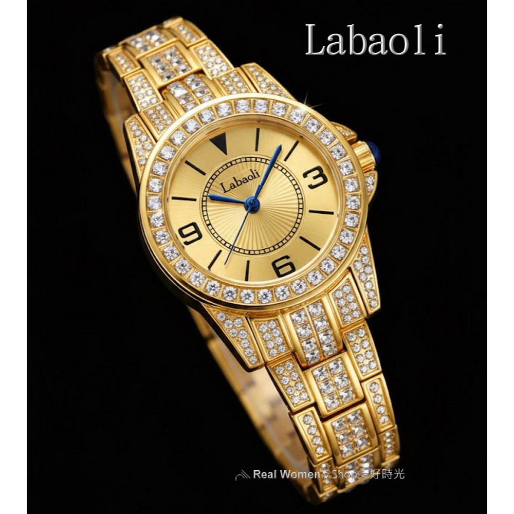 奧地利精品 Labaoli 娜寶麗 晶鑽閃耀名媛女錶 舉手投足都顯貴 時尚百搭首選-規格圖9