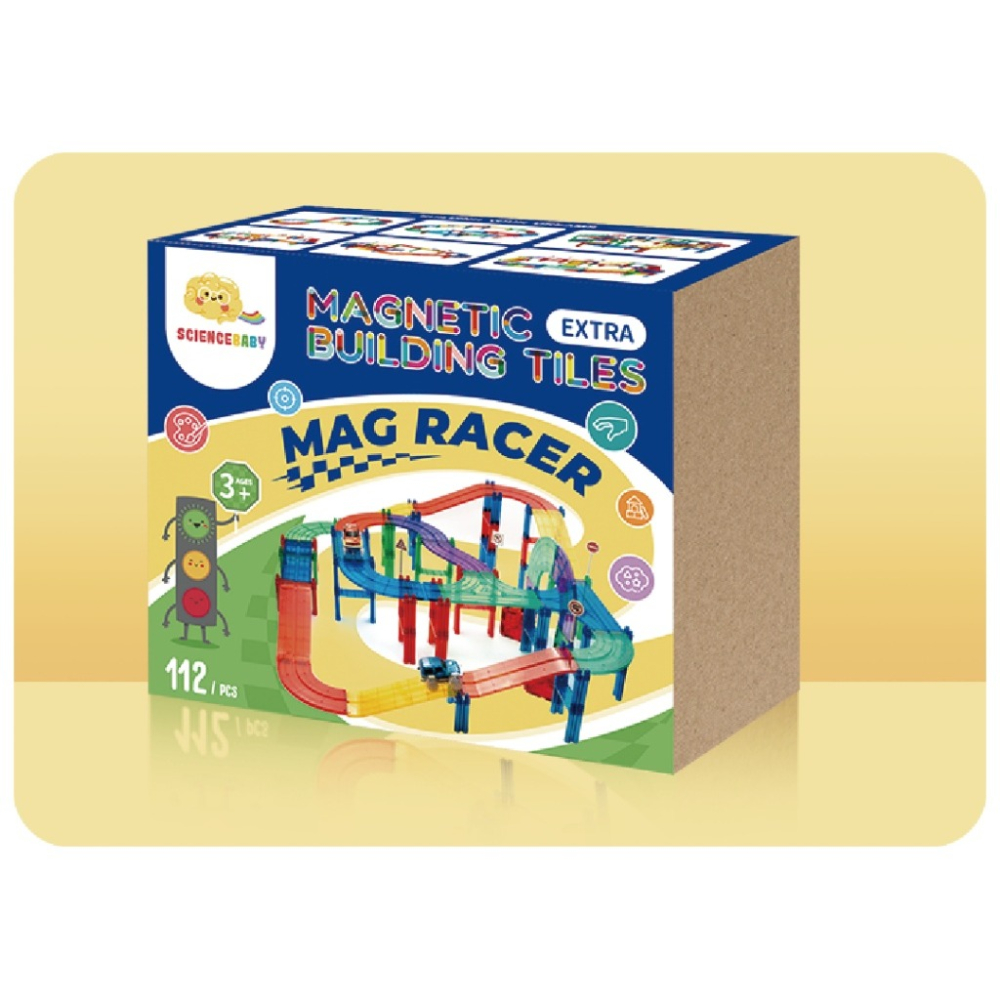 🌟《電動軌道車 112 PCS》🌟【Science Baby】-細節圖5