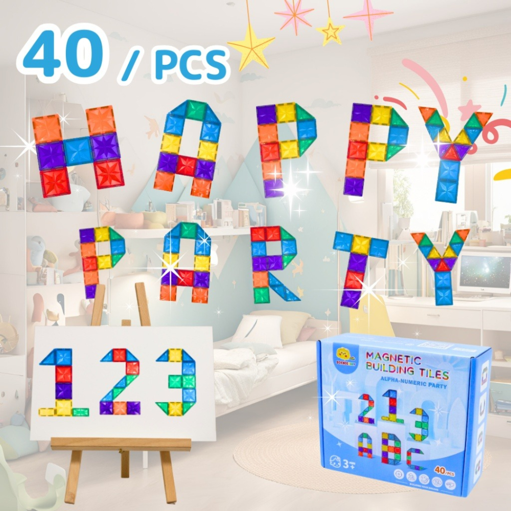 🌟《40 PCS 拼字派對》🌟【Science Baby】-細節圖2