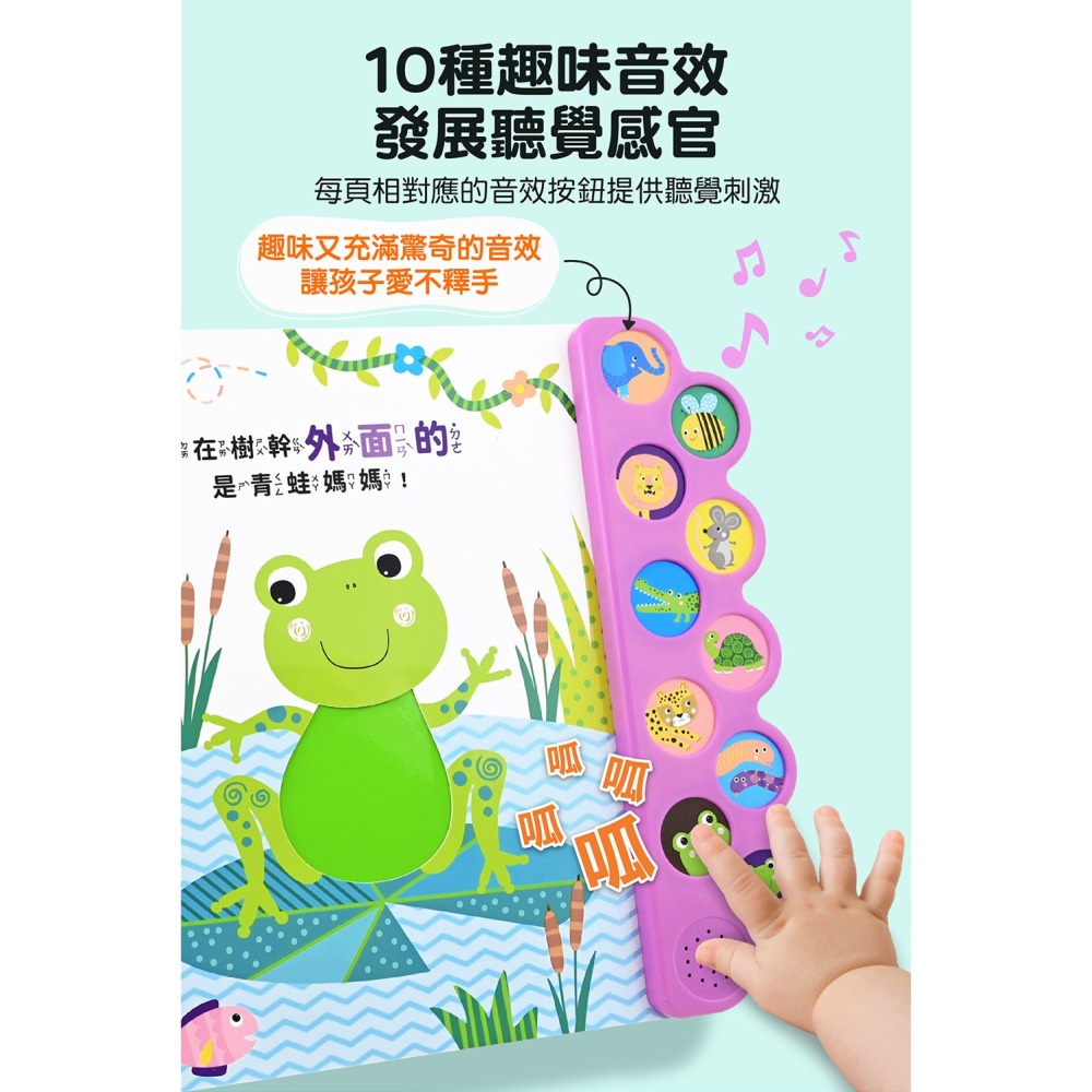 。感官觸摸毛毛有聲書。【風車圖書】-細節圖5