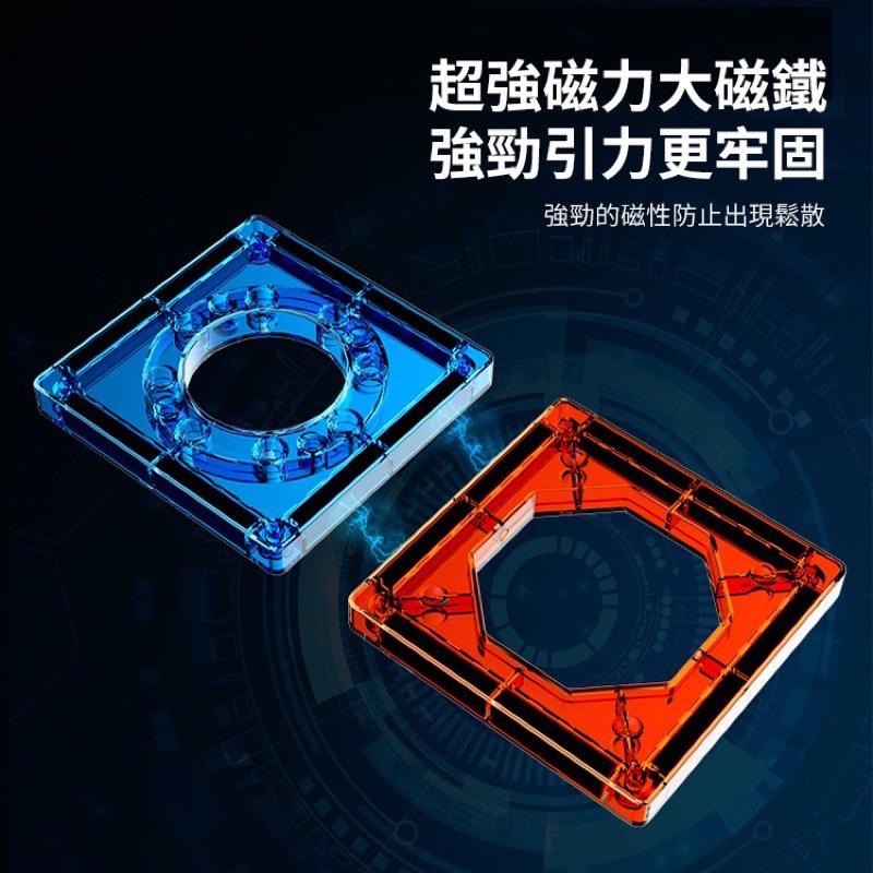 🌻歐嬰樂🌻🌟《彩色磁力片積木》🌟 邏輯玩具 益智玩具 拼裝積木 磁力片 霧面磁力片-細節圖2