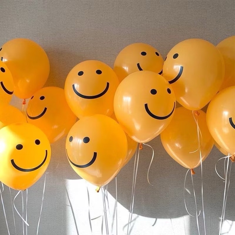微笑氣球10顆