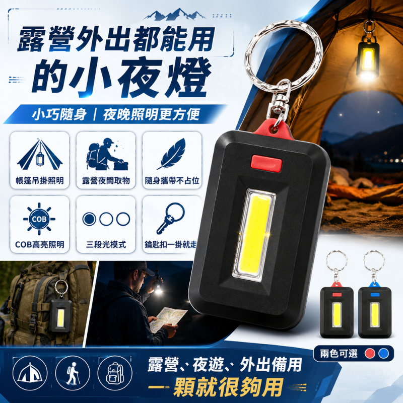 LED車廂燈 GOGORO EC05 Ai-1 Ur1 車廂燈 收納 置物 led燈 鑰匙扣萬用燈-細節圖7