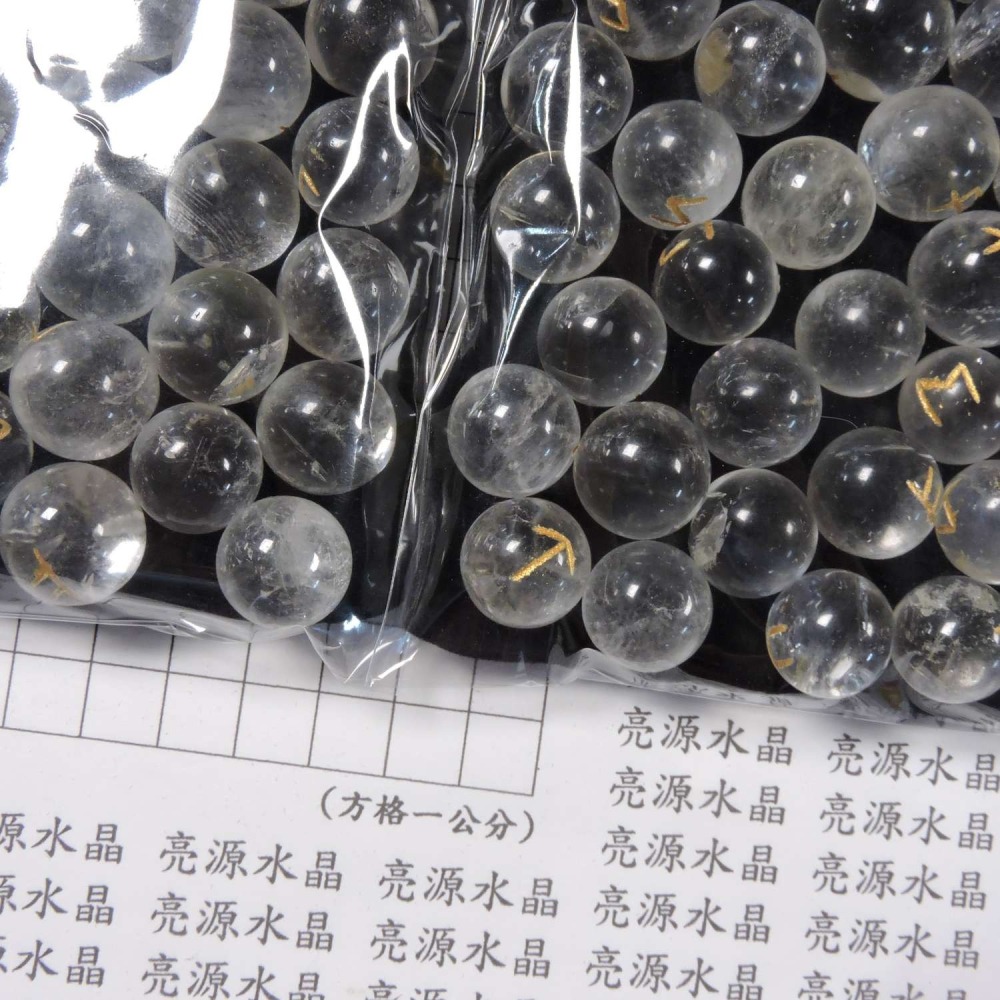 ~盧恩符石~白水晶、印度神石、天使石、彩瑪瑙~-細節圖6