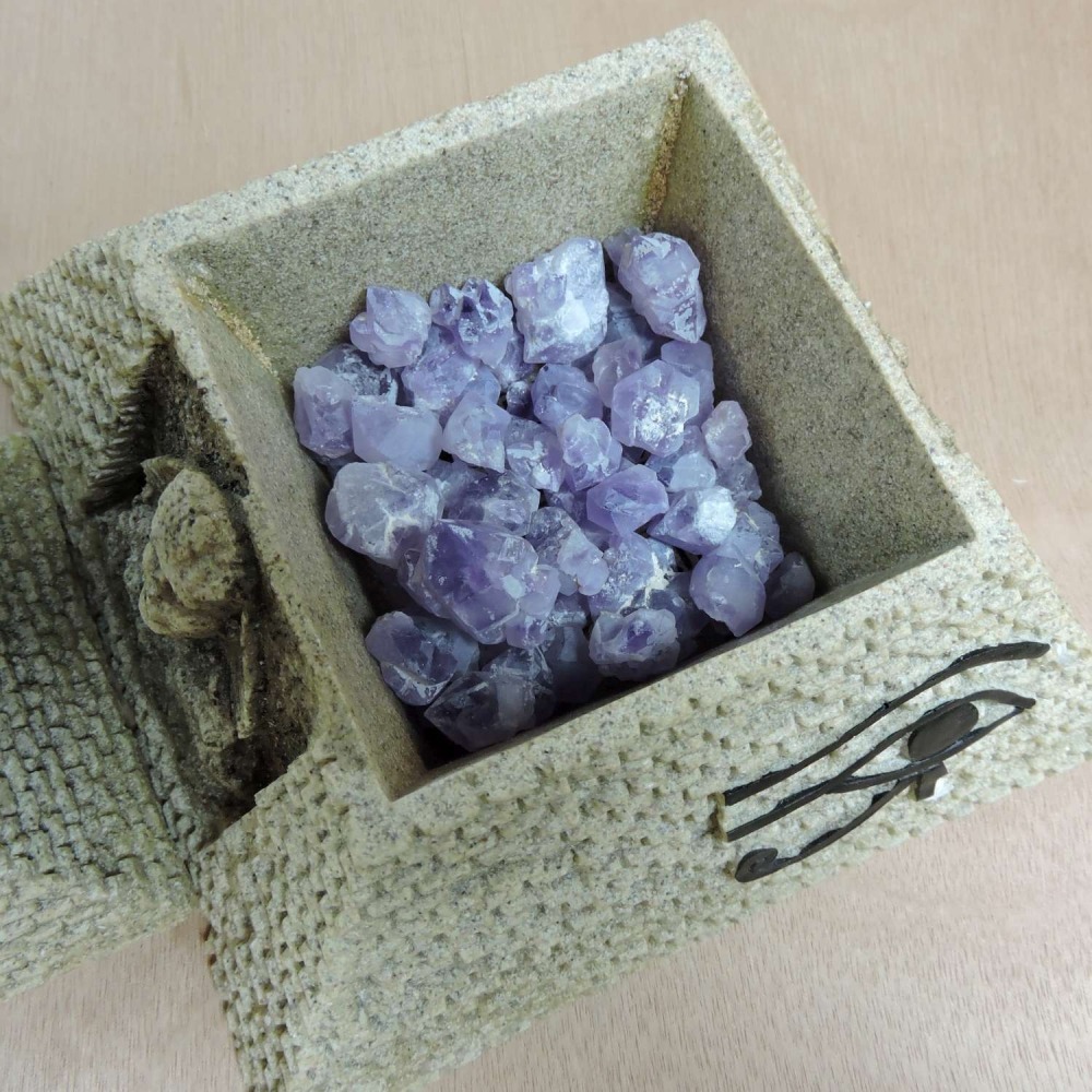 0202~金字塔水晶盒+紫骨幹~-細節圖3