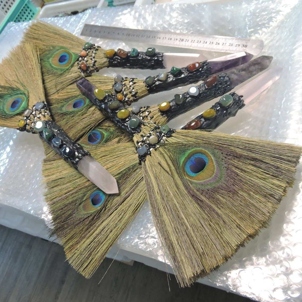 0831~水晶能量掃把~女巫掃把~-細節圖2