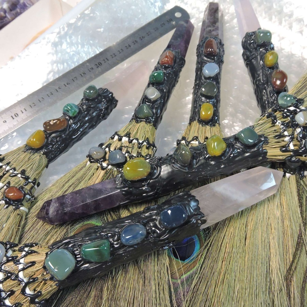 0831~水晶能量掃把~女巫掃把~-細節圖3