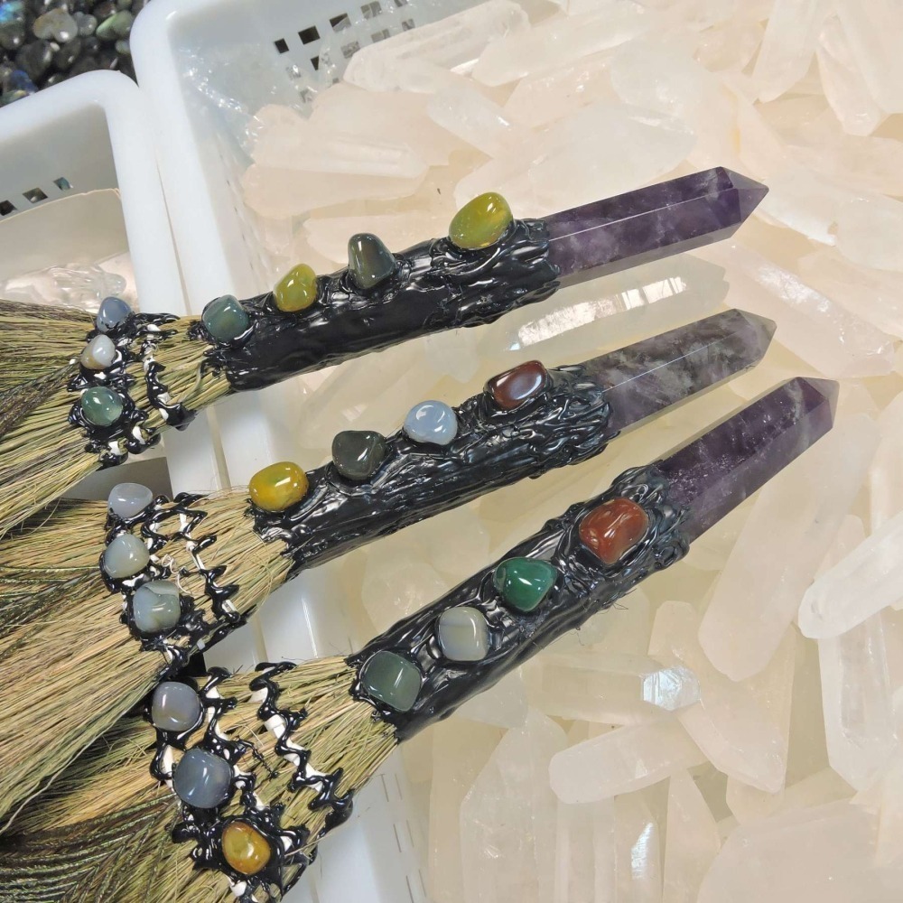 0831~水晶能量掃把~女巫掃把~-細節圖4