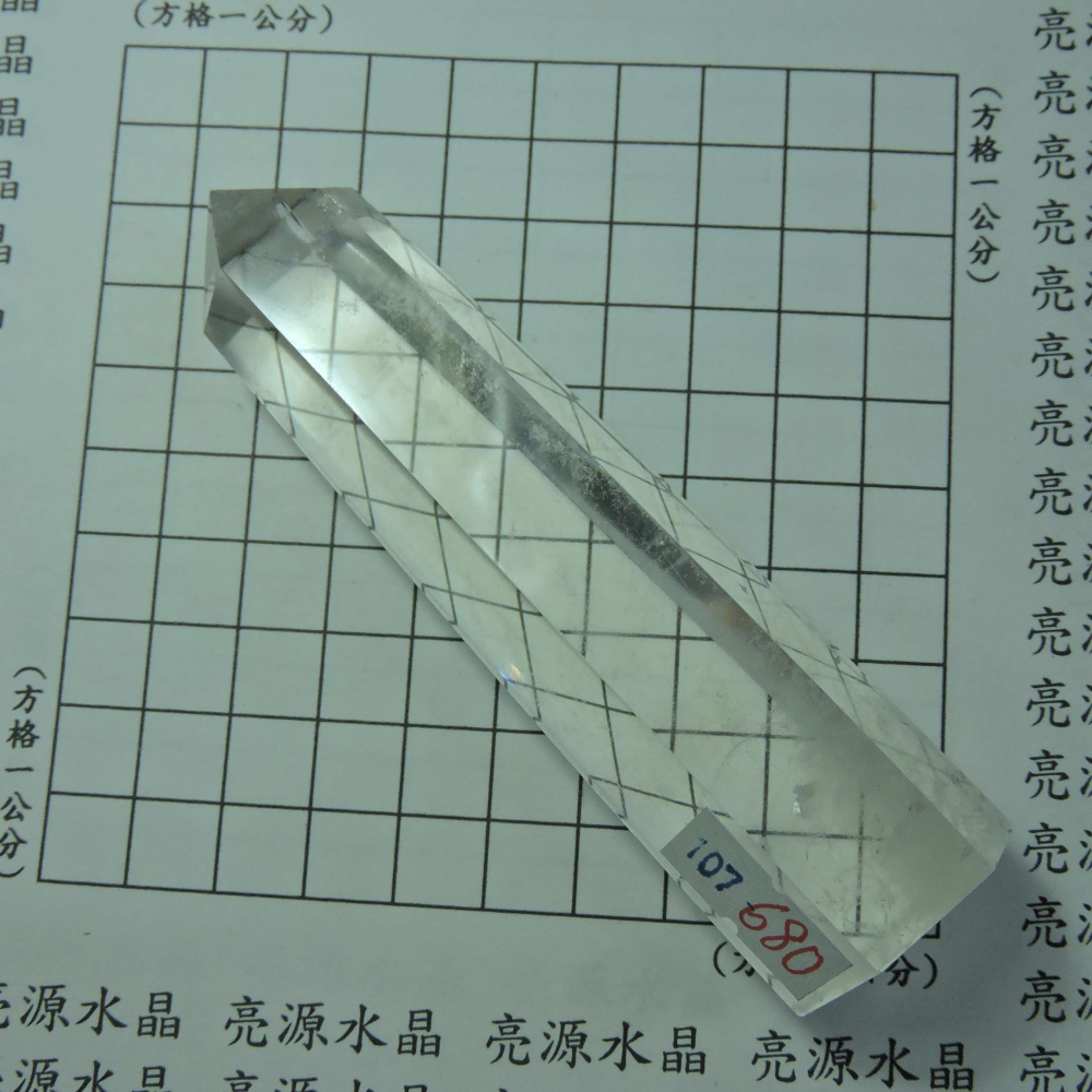 ~0107~拋光白水晶柱-細節圖2