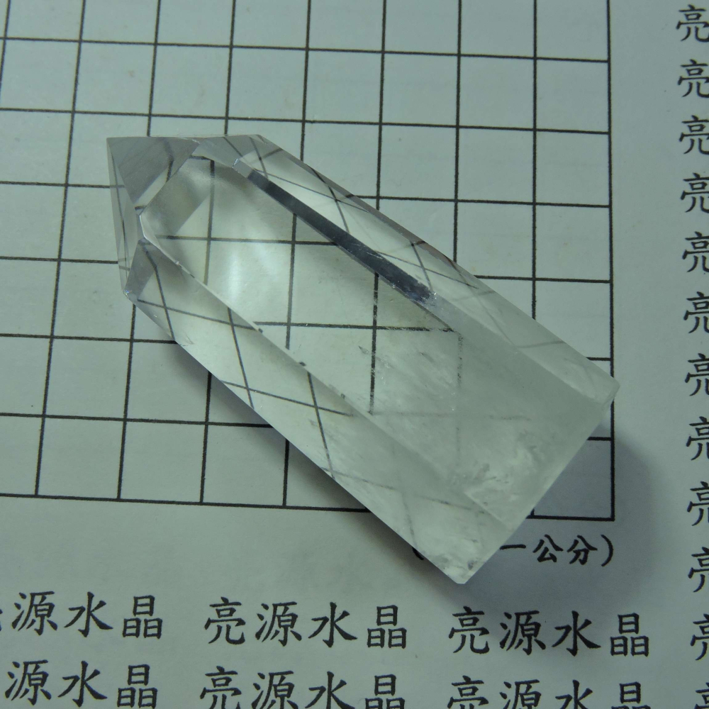 ~0107~拋光白水晶柱-細節圖3