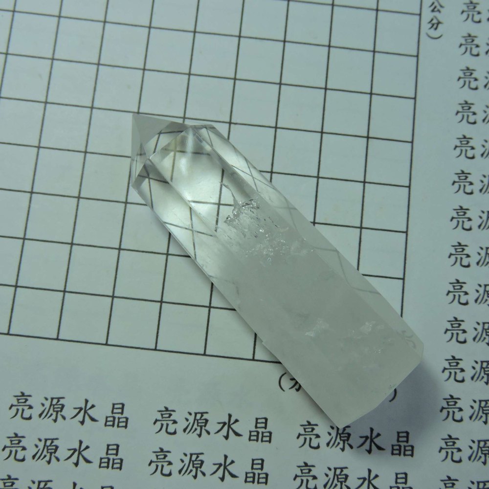 ~0111~拋光白水晶柱-細節圖3
