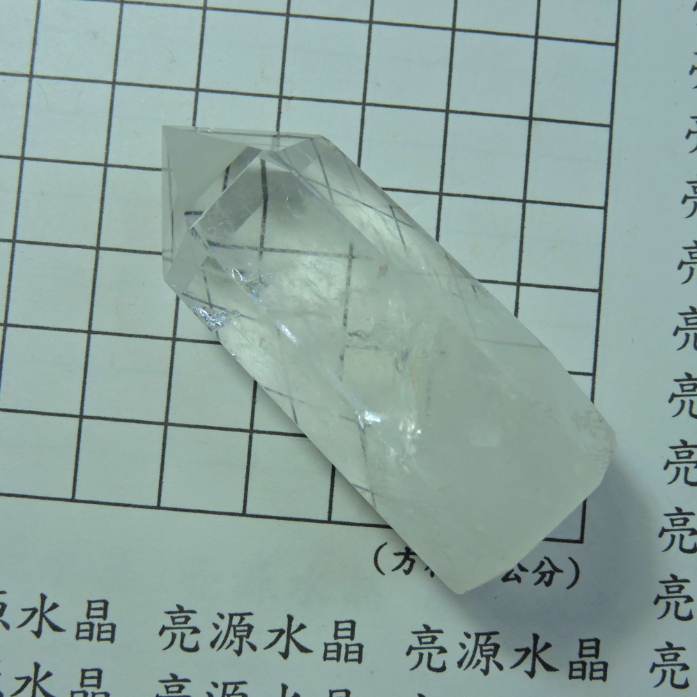 ~0107~拋光白水晶柱-細節圖3