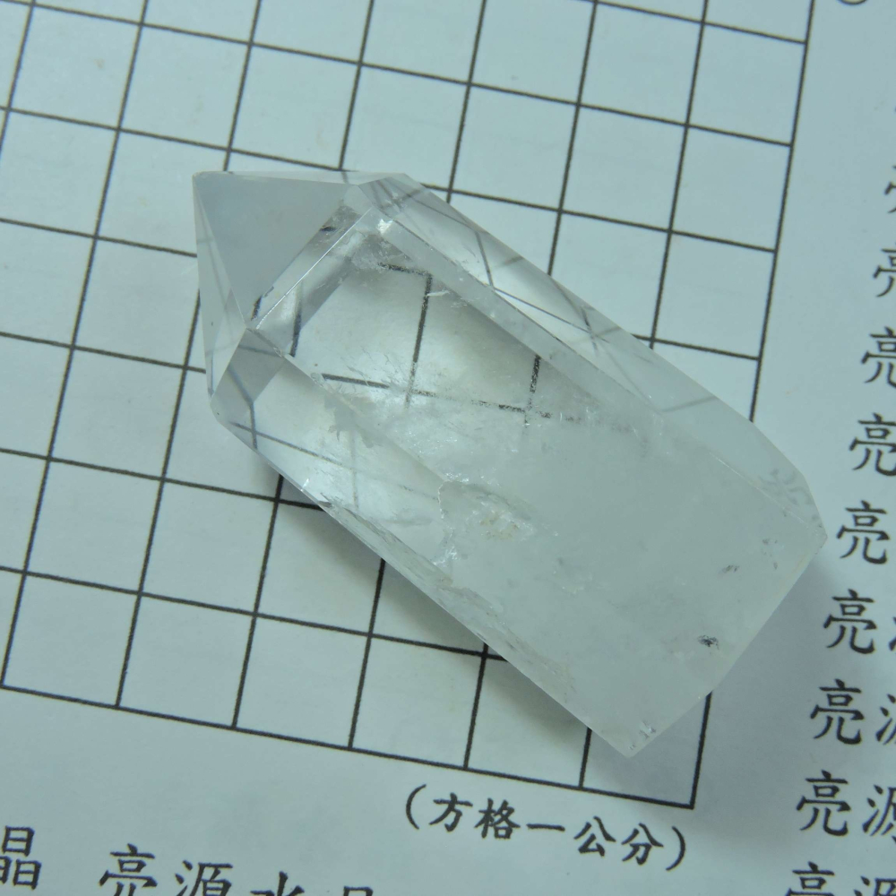 ~0107~拋光白水晶柱-細節圖3