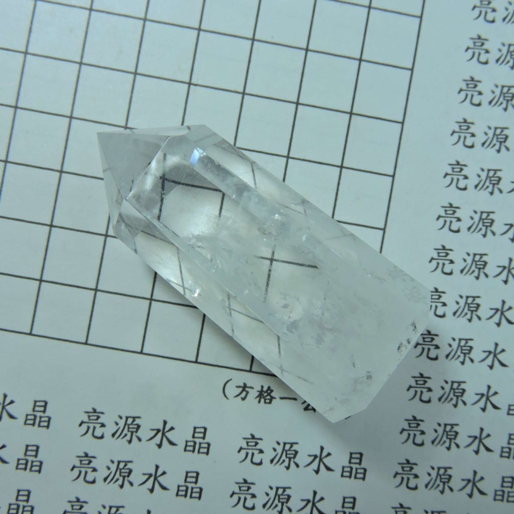~0107~拋光白水晶柱-細節圖3
